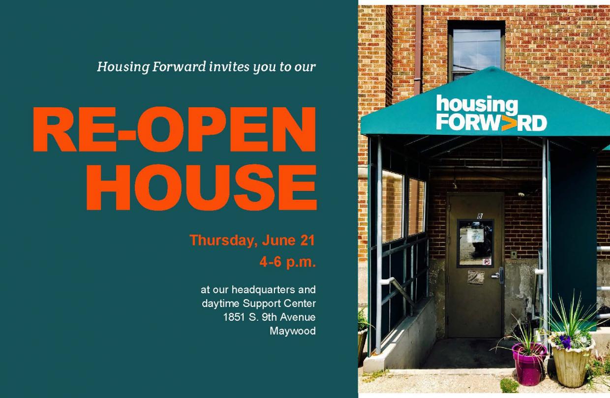 Housing Forward Re-Opening of Headquarters and Support Center