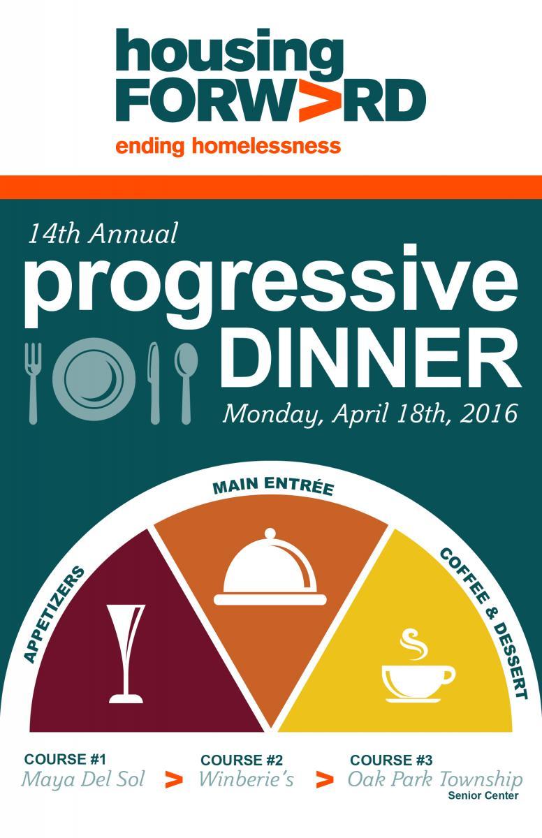 Register Now for the 14th Annual Progressive Dinner