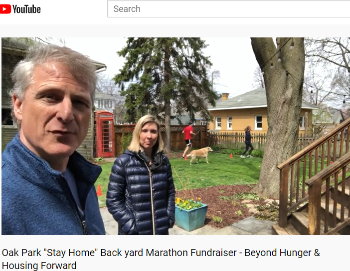 Oak Park Stay-Home Marathon Fundraiser