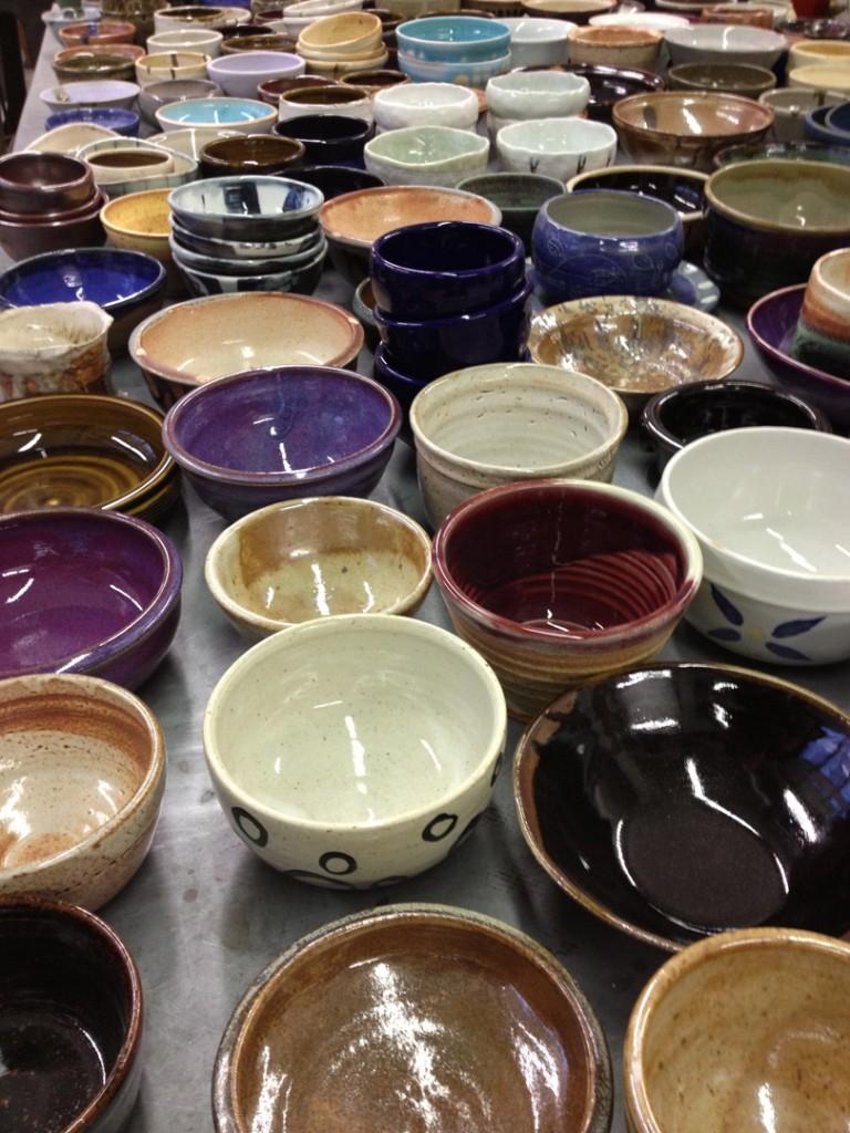 Empty Bowls community dinner