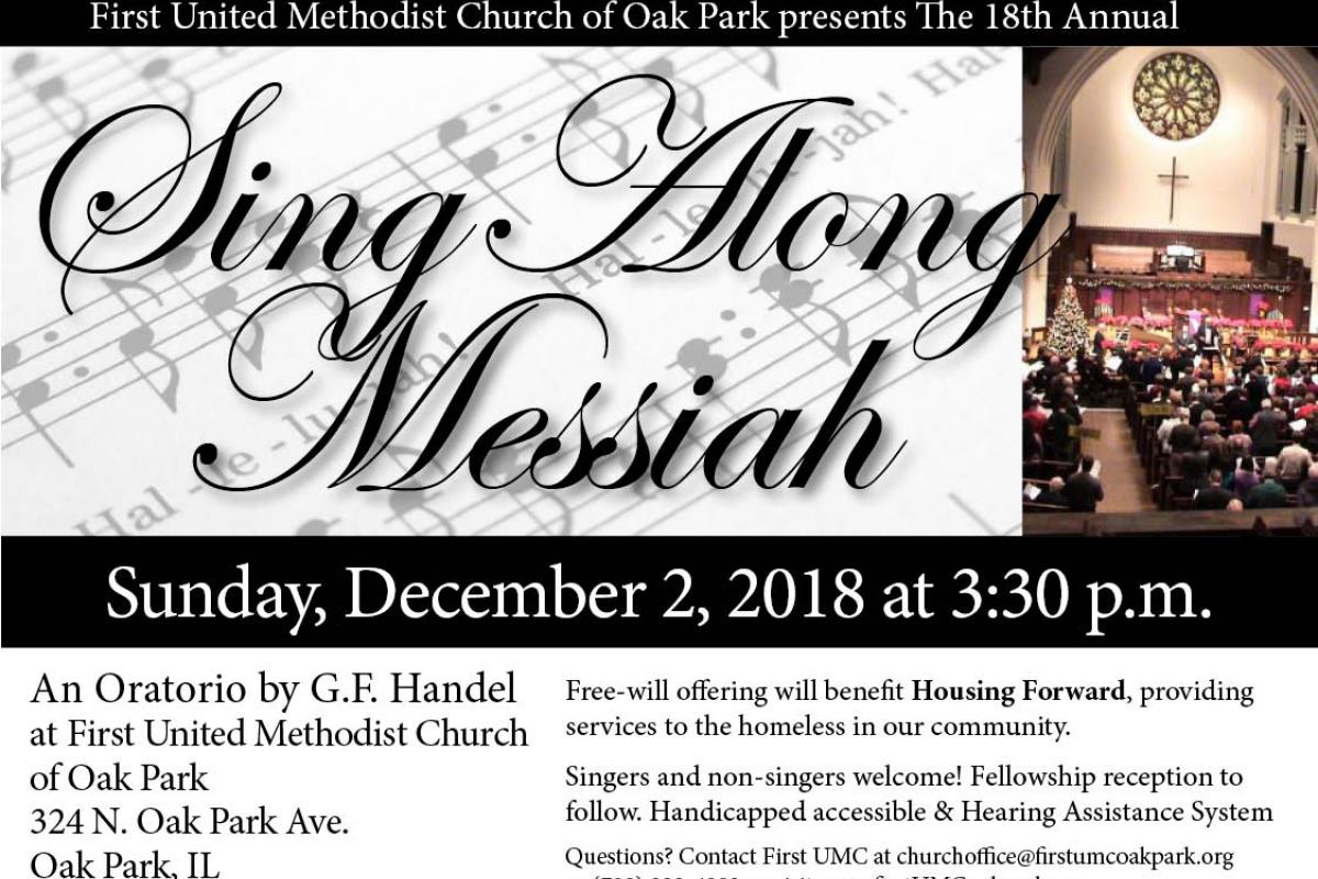 18th Annual Sing Along Messiah Housing Forward