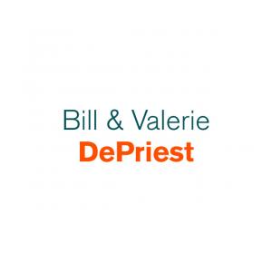 text reads Bill & Valerie DePriest