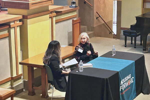 3.png Maria Foscarinis and Esther Yoon-Ji Kang at Unity Temple