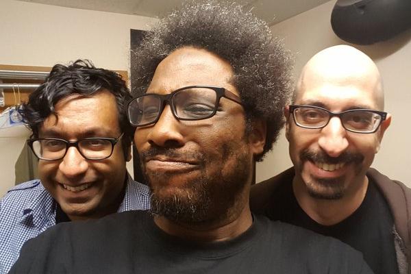 Backstage at Comedy Night