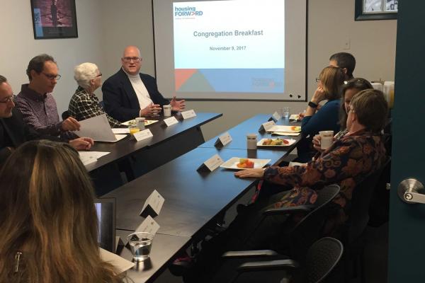 Breakfast with our Congregation Partners