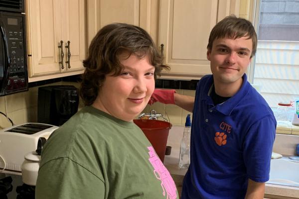 Learning to work independently; working to learn independently.