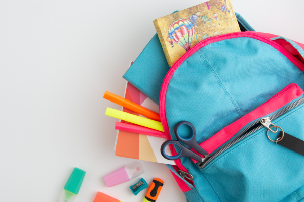 Backpack with Supplies