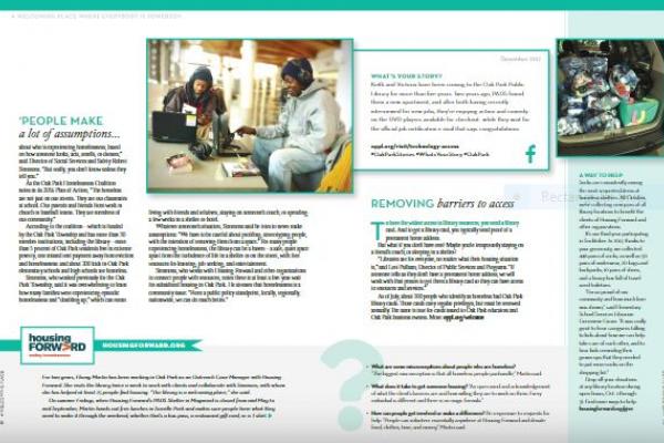 Fortunate to partner with The Oak Park Public Library