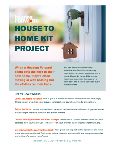 House to Home Kit Flyer